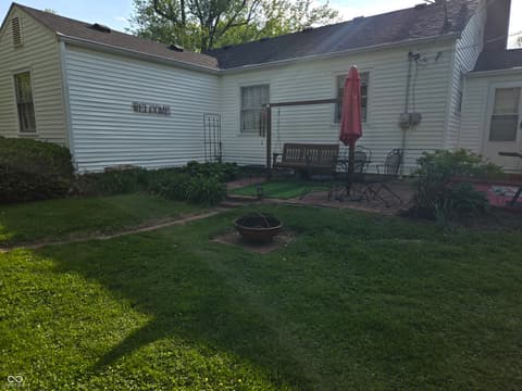 Backyard at 145 Woodside Avenue, Indianapolis, IN