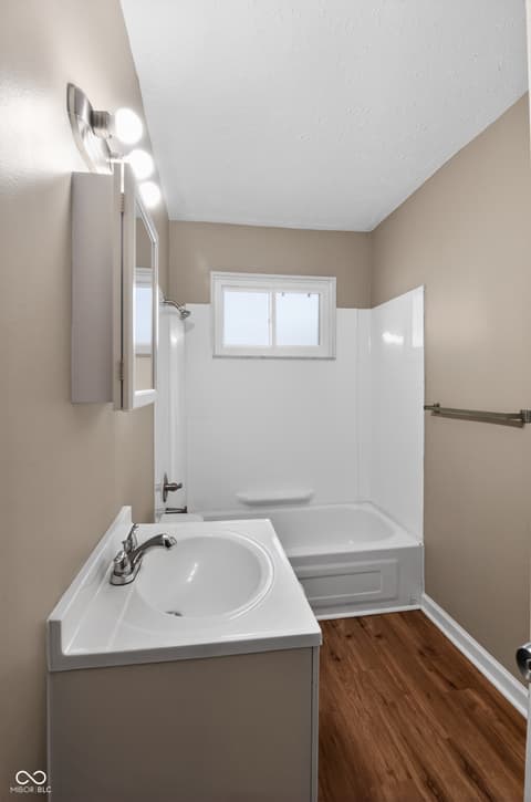 Bathroom at 5012 Gambel Road, Indianapolis, IN