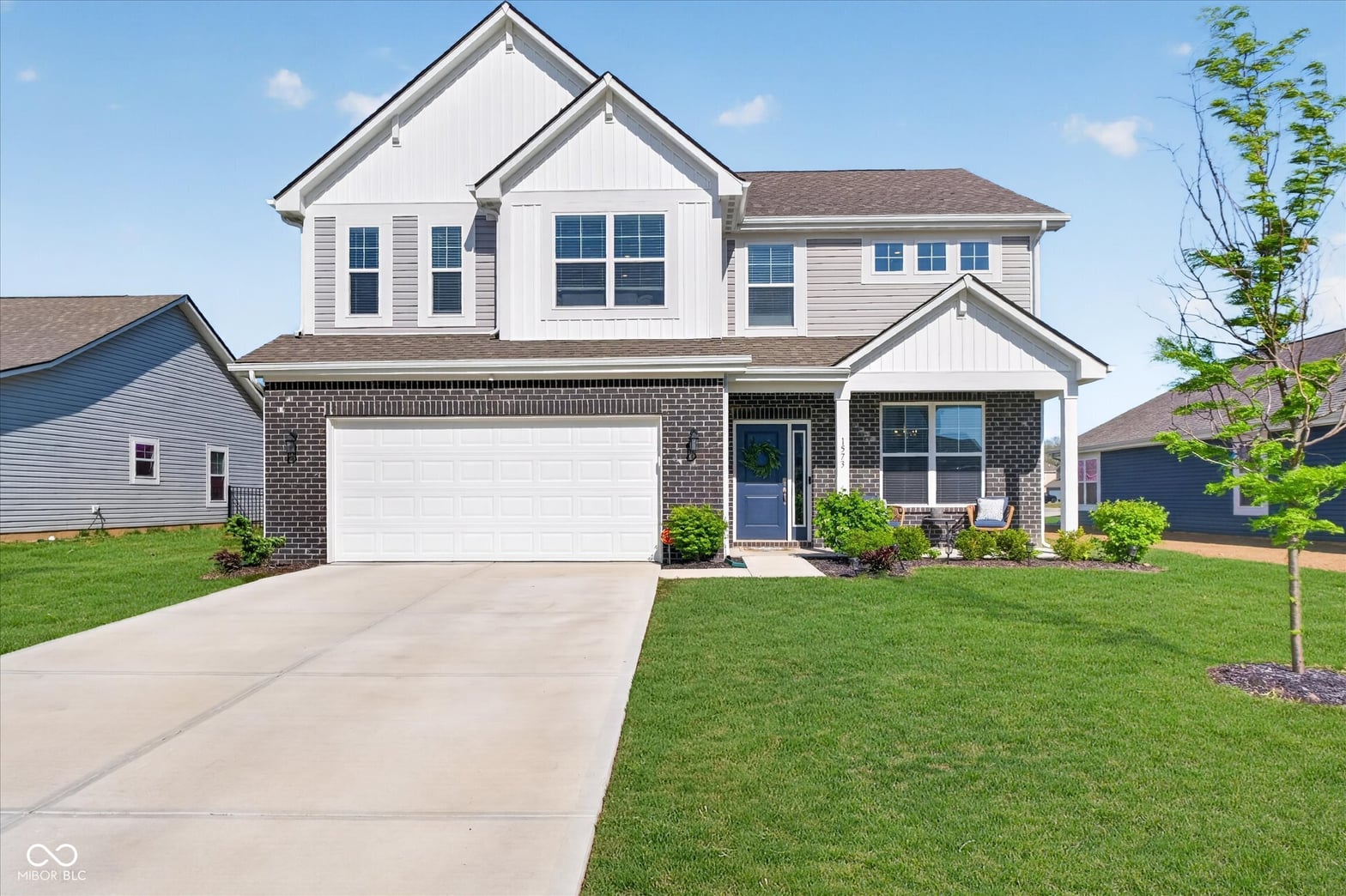 Front exterior at 1573 N Clearwater Drive, Greenfield, IN