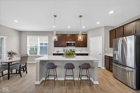 Kitchen at 1573 N Clearwater Drive, Greenfield, IN