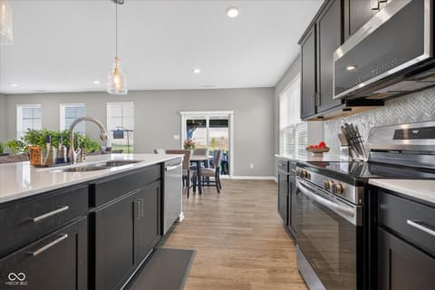 Kitchen at 1573 N Clearwater Drive, Greenfield, IN