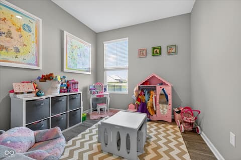 Home office at 1573 N Clearwater Drive, Greenfield, IN