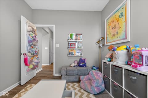 Home office at 1573 N Clearwater Drive, Greenfield, IN