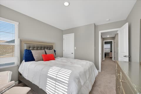 Bedroom at 1573 N Clearwater Drive, Greenfield, IN
