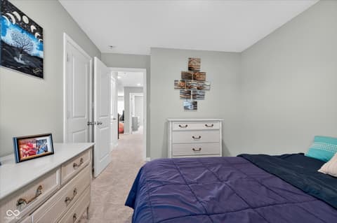 Bedroom at 1573 N Clearwater Drive, Greenfield, IN
