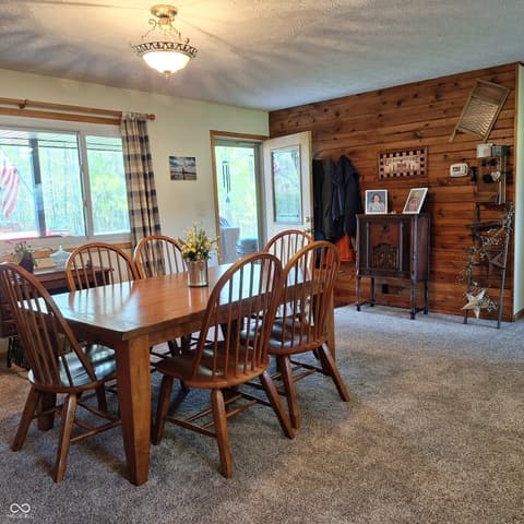 Living room at 5810 E County Road 1200 S, Cloverdale, IN
