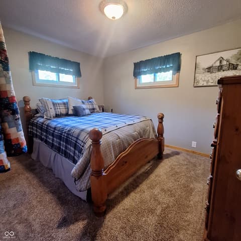 Bedroom at 5810 E County Road 1200 S, Cloverdale, IN