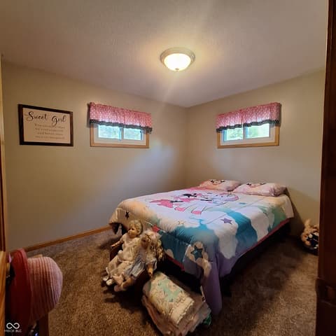 Bedroom at 5810 E County Road 1200 S, Cloverdale, IN