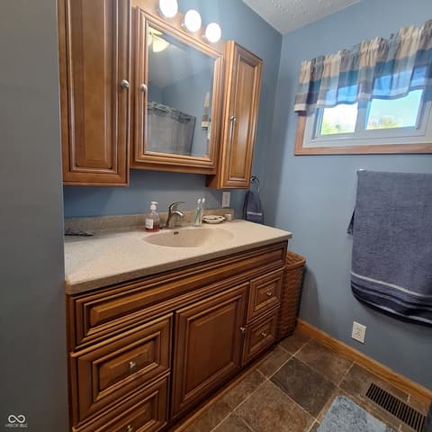 Bathroom at 5810 E County Road 1200 S, Cloverdale, IN