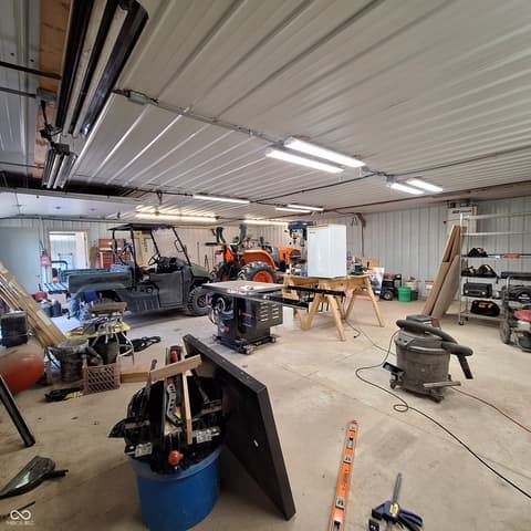 Garage at 5810 E County Road 1200 S, Cloverdale, IN