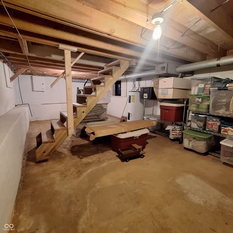 Basement at 5810 E County Road 1200 S, Cloverdale, IN
