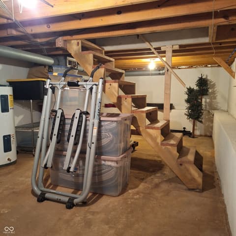 Basement at 5810 E County Road 1200 S, Cloverdale, IN