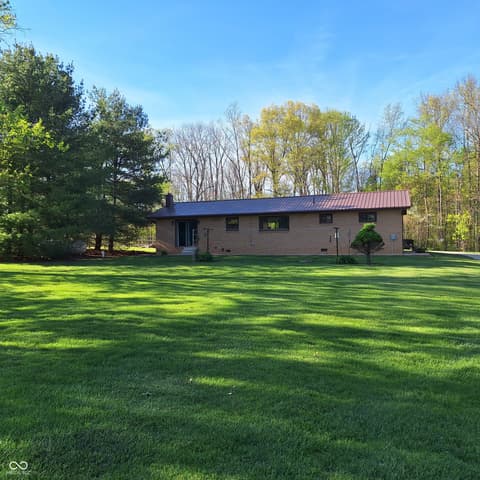 Backyard at 5810 E County Road 1200 S, Cloverdale, IN