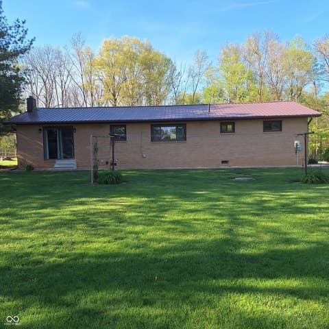 Backyard at 5810 E County Road 1200 S, Cloverdale, IN