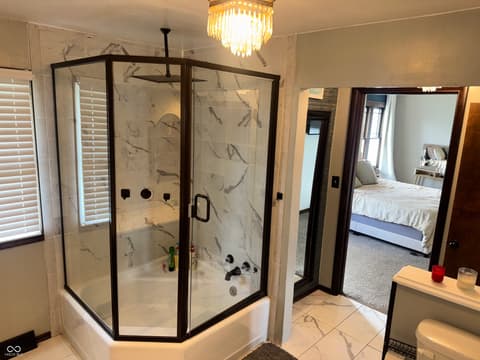 Bathroom at 990 E Vincennes Street, Linton, IN