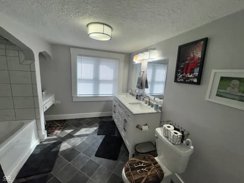 Bathroom at 990 E Vincennes Street, Linton, IN