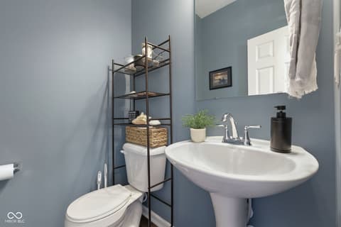 Bathroom at 1441 Boots Trail, Greenfield, IN