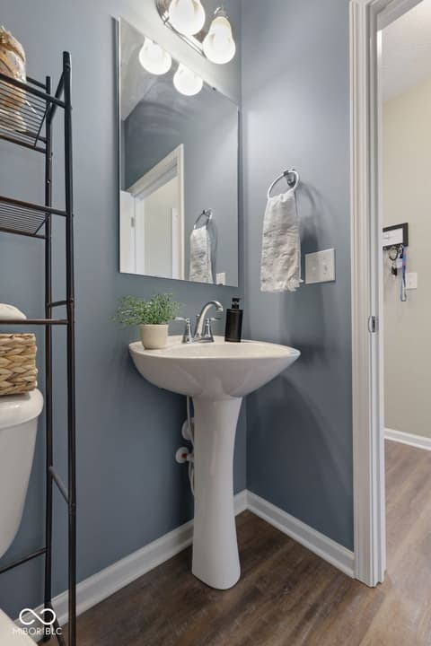 Bathroom at 1441 Boots Trail, Greenfield, IN