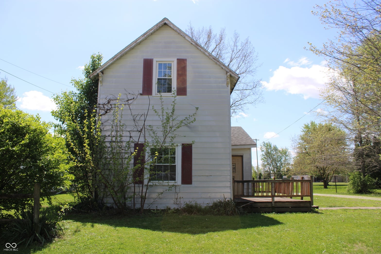 Front exterior at 603 E Clyde Street, Frankton, IN