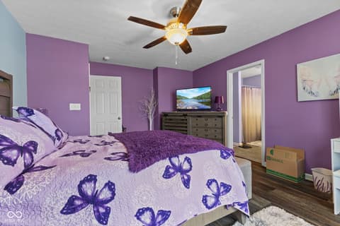Primary bedroom at 848 Coralberry Lane, Greenwood, IN
