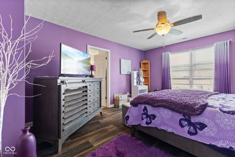 Primary bedroom at 848 Coralberry Lane, Greenwood, IN