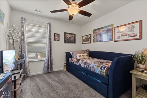 Bedroom at 848 Coralberry Lane, Greenwood, IN
