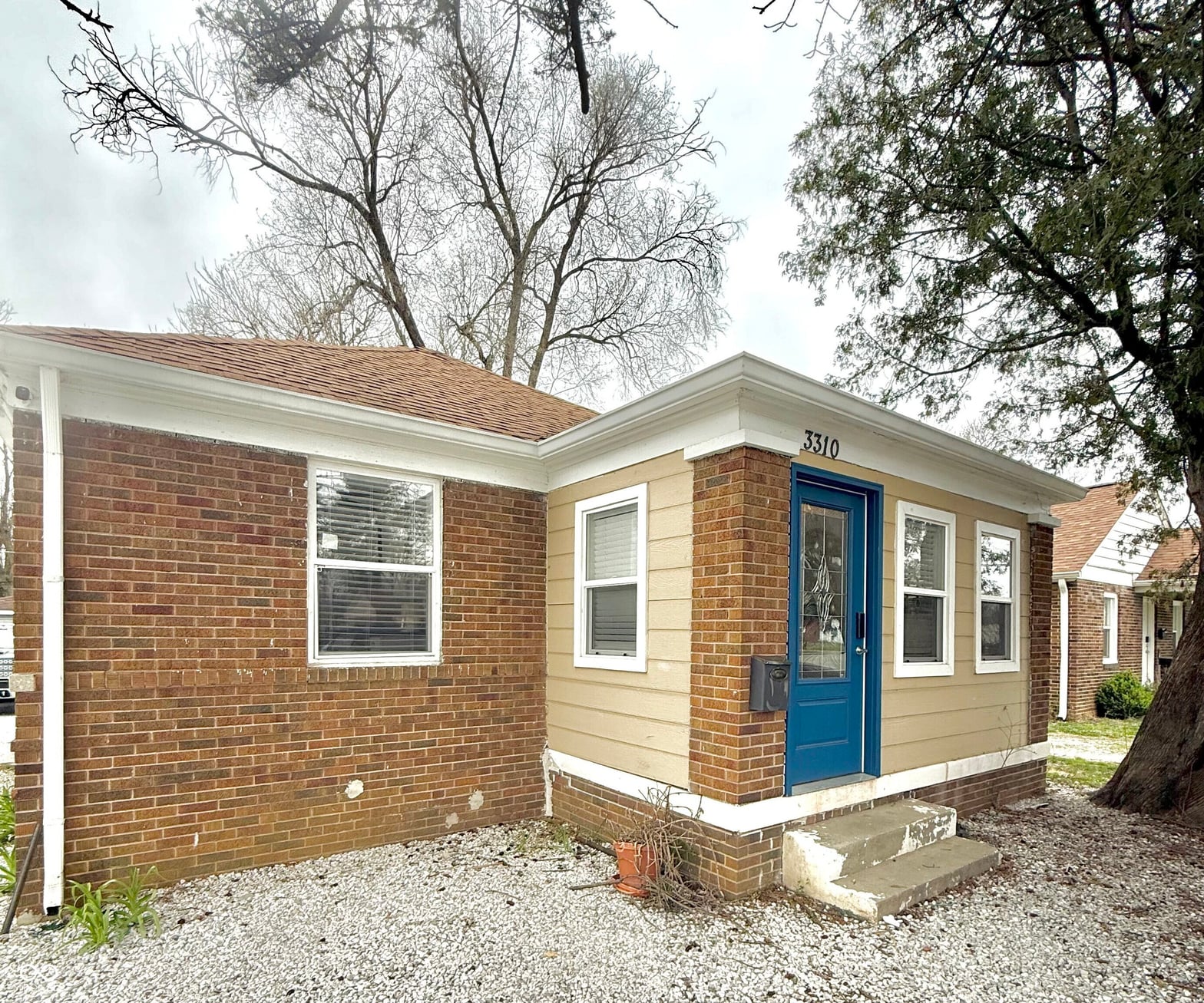 Side exterior at 3310 N Keystone Avenue, Indianapolis, IN
