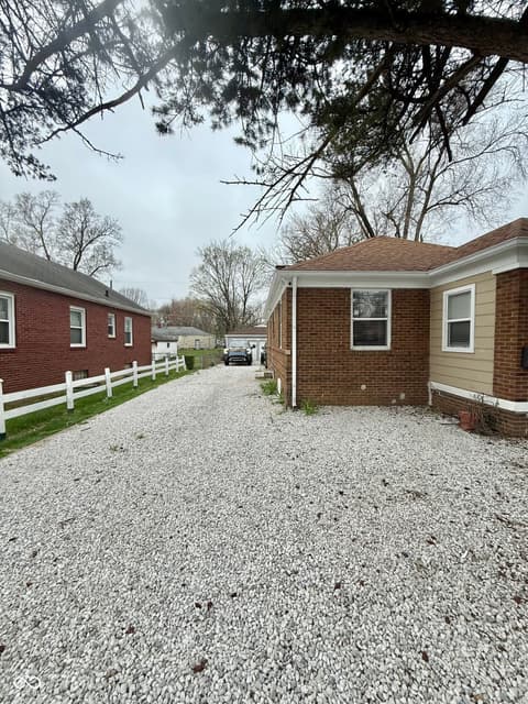 Side exterior at 3310 N Keystone Avenue, Indianapolis, IN