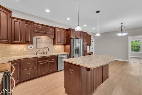 Kitchen at 5666 Augusta Woods Drive, Plainfield, IN