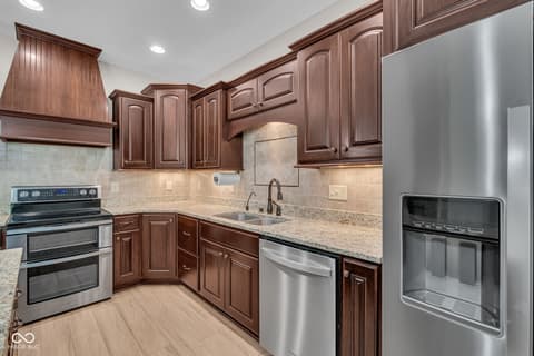 Kitchen at 5666 Augusta Woods Drive, Plainfield, IN