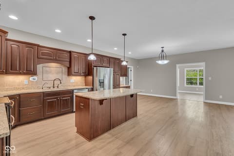 Kitchen at 5666 Augusta Woods Drive, Plainfield, IN