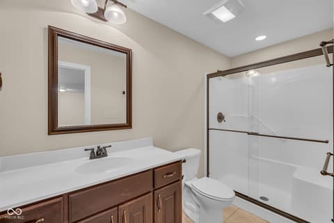 Bathroom at 5666 Augusta Woods Drive, Plainfield, IN