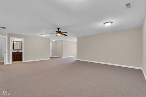 Bonus room at 5666 Augusta Woods Drive, Plainfield, IN