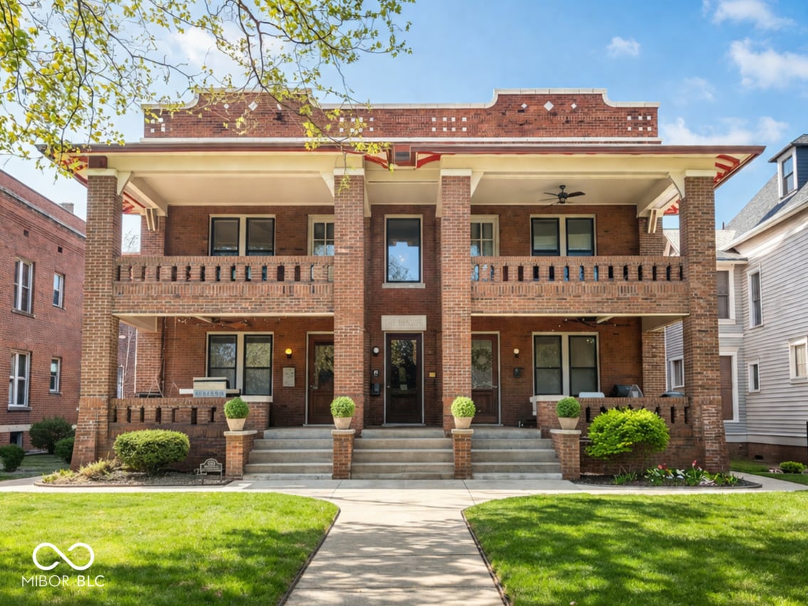 Front exterior at 1325 Central Avenue, Indianapolis, IN