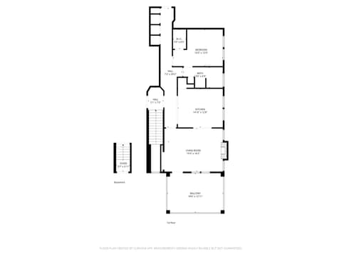 Floor Plan — 1325 Central Avenue, Indianapolis, IN