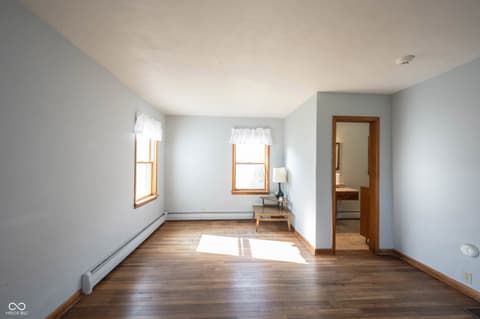 Living room at 306 S East Street, Pendleton, IN