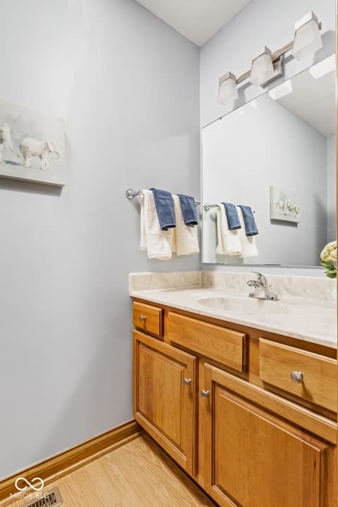 Bathroom at 14 Trotters Run, Brownsburg, IN