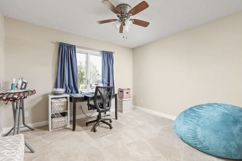 Home office at 14 Trotters Run, Brownsburg, IN