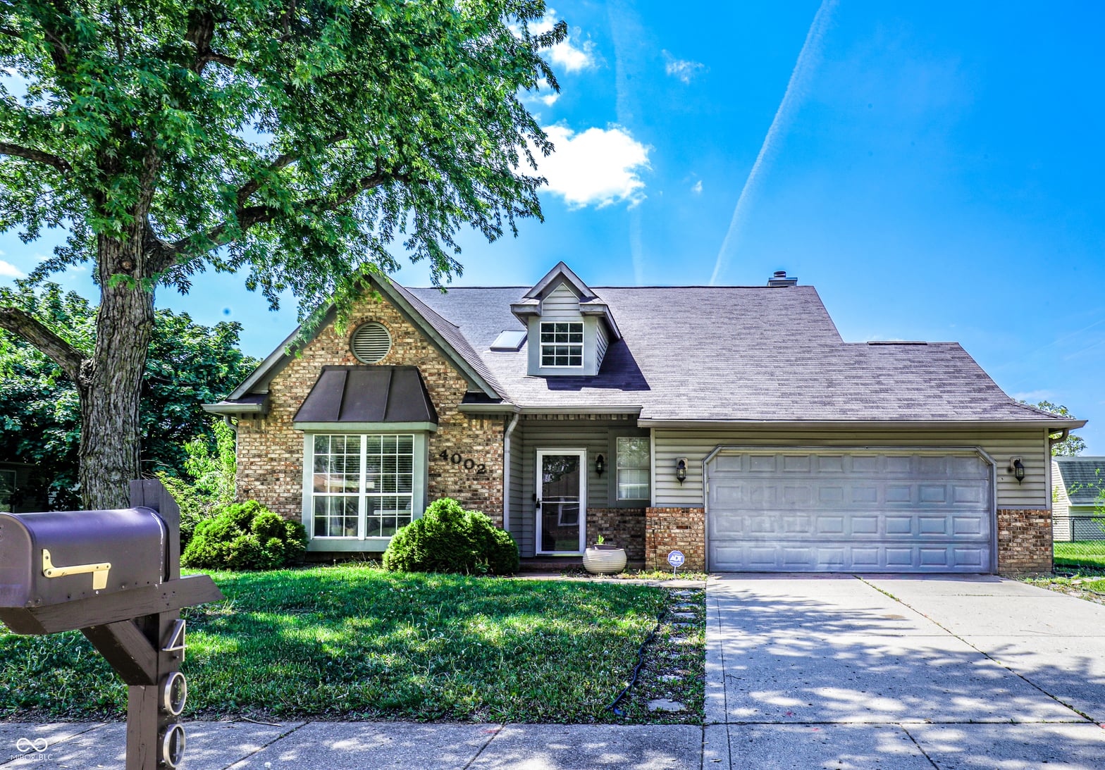 Front exterior at 4002 Sunshine Avenue, Indianapolis, IN