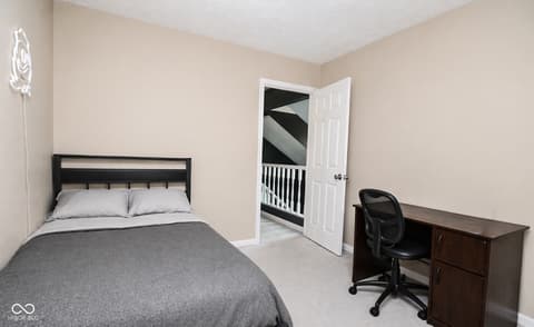 Bedroom at 4002 Sunshine Avenue, Indianapolis, IN