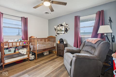 Bedroom at 1023 Avalon Lane, Chesterfield, IN