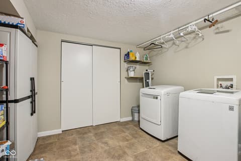 Laundry room at 1023 Avalon Lane, Chesterfield, IN