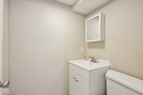 Bathroom at 1023 Avalon Lane, Chesterfield, IN