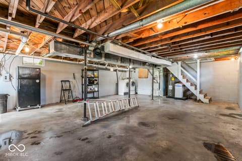 Basement at 219 W Taylor Street, Pendleton, IN