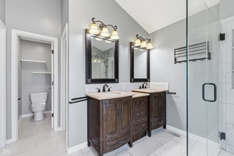 Bathroom at 12862 Clifford Circle, Carmel, IN