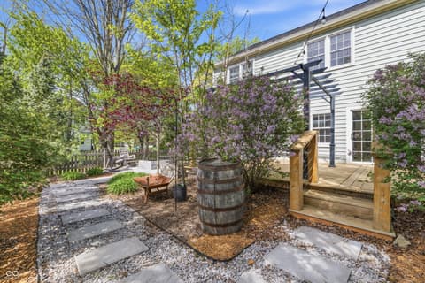 Outdoor living area at 12862 Clifford Circle, Carmel, IN