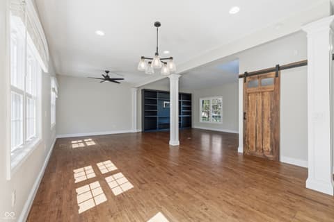 Living room at 12862 Clifford Circle, Carmel, IN
