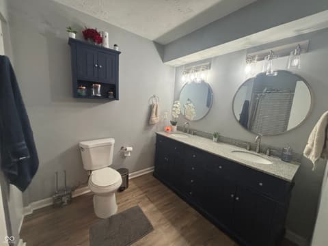 Bathroom at 9442 Gemini Drive, Indianapolis, IN