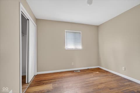 Bedroom at 1023 S Worth Avenue, Indianapolis, IN