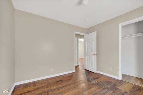 Bedroom at 1023 S Worth Avenue, Indianapolis, IN